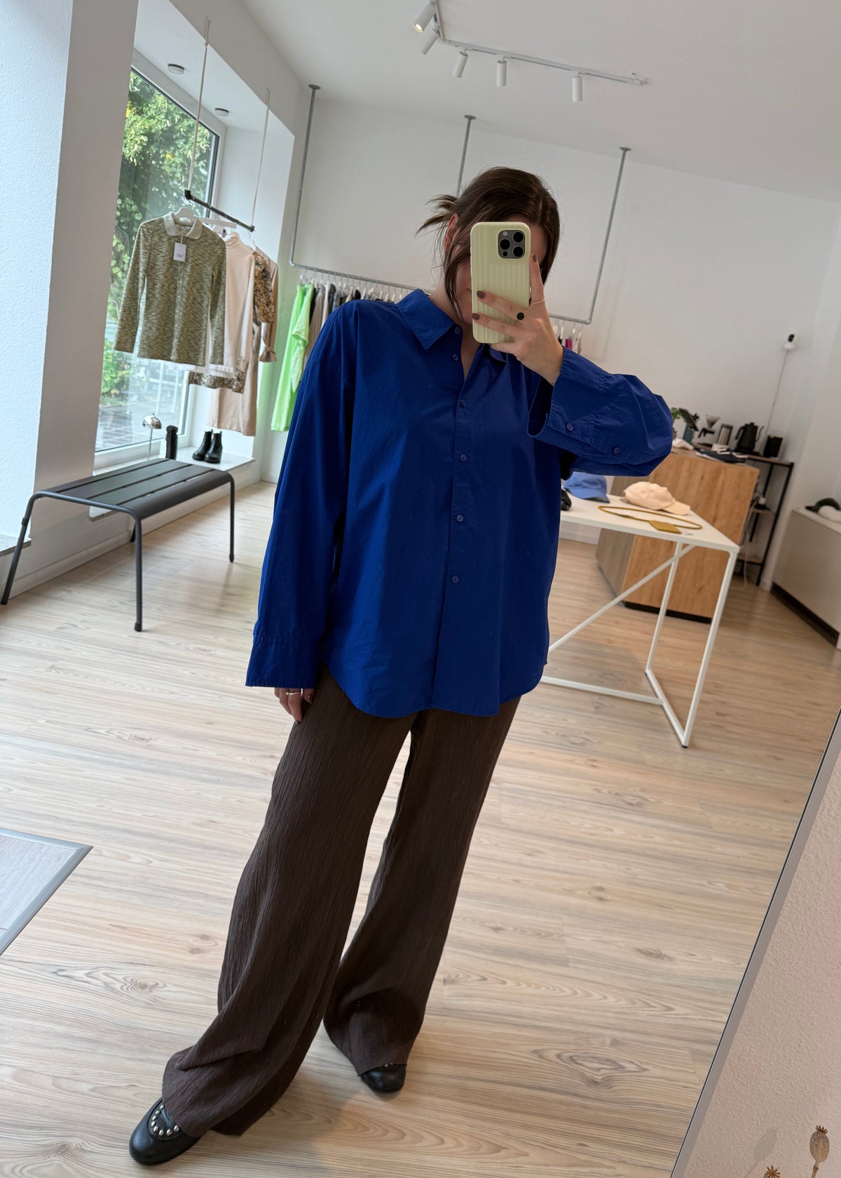 ARKET Hemd royalblau