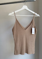 & OTHER STORIES Top metallic