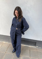 SAMSØE SAMSØE Wide leg Hose meliert