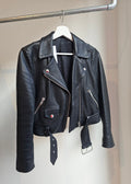 & OTHER STORIES Lederjacke cropped