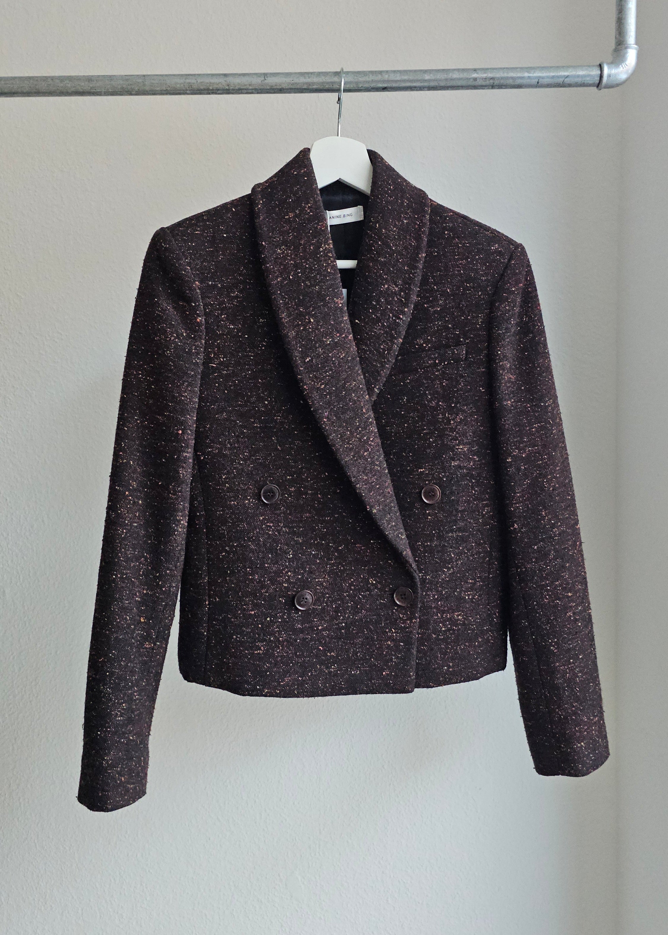 ANINE BING Bouclé Blazer