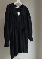 GANNI Kleid transparente Ärmel