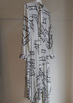 GANNI Kleid Seide