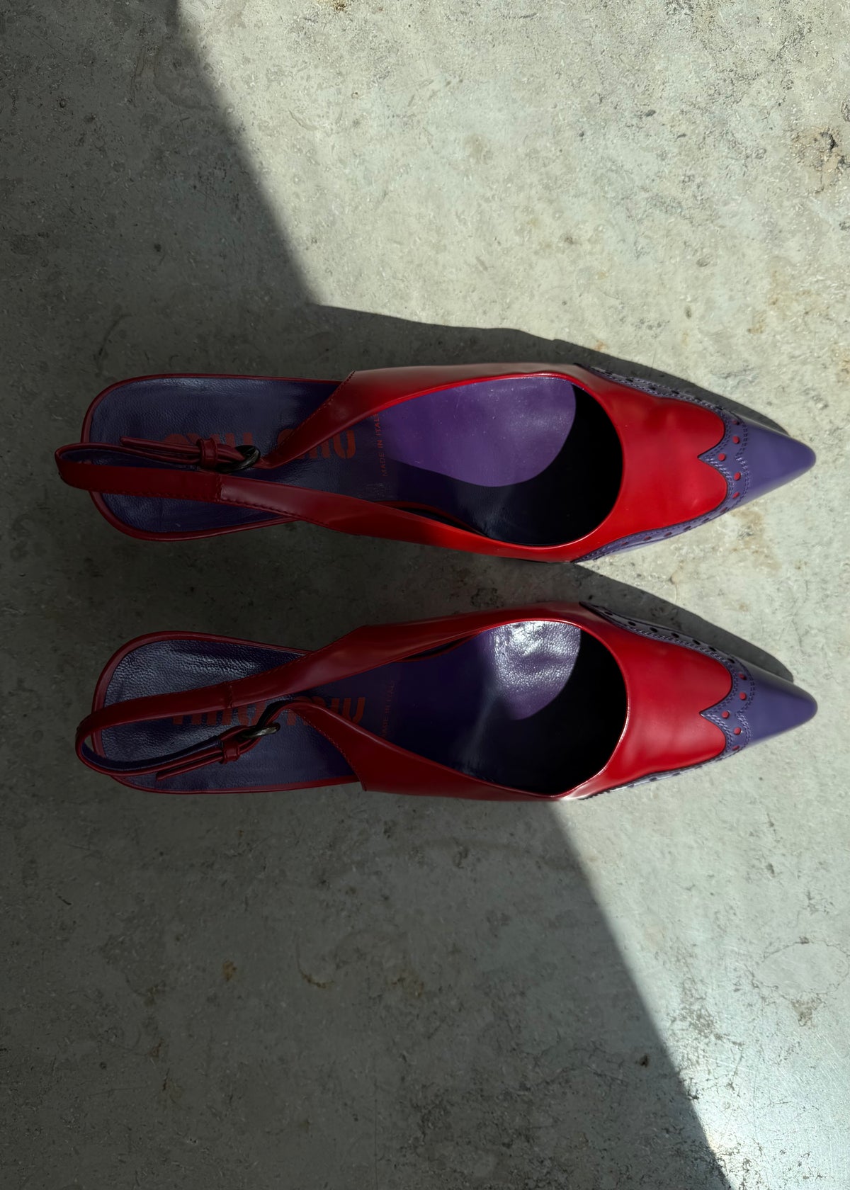 MIU MIU Sling Pumps