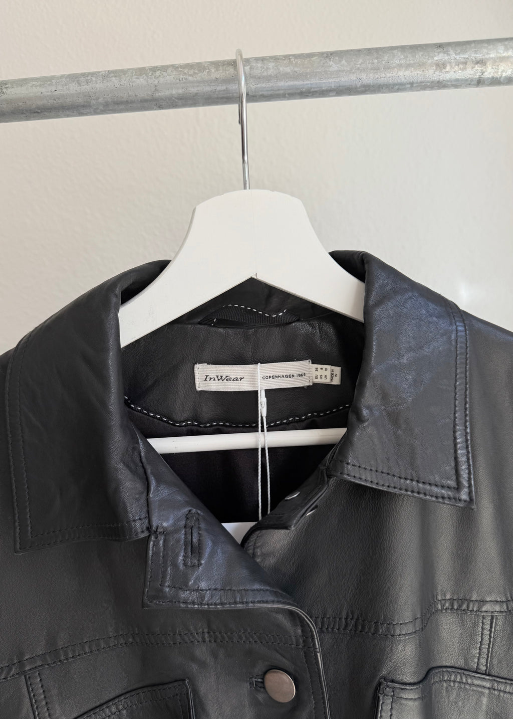 INWEAR COPENHAGEN Leder Jacke