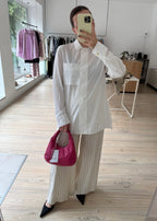 COS Hemd Bluse Seitliche Knopfleiste