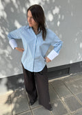 OVAL SQUARE Hemd Bluse