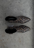KENNEL & SCHMENGER Ankle Boots Snake Print