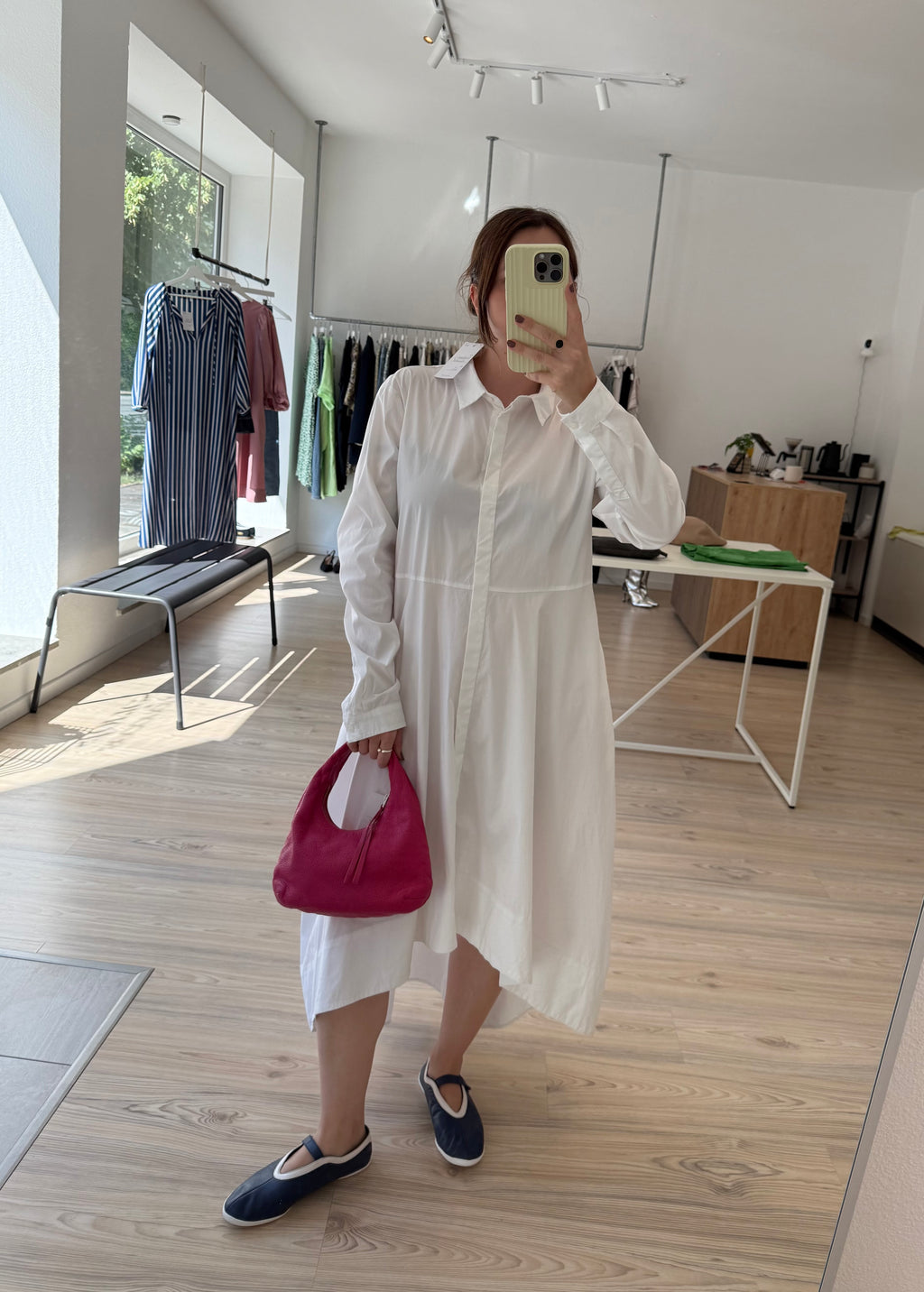 COS Hemdblusen Maxi Kleid